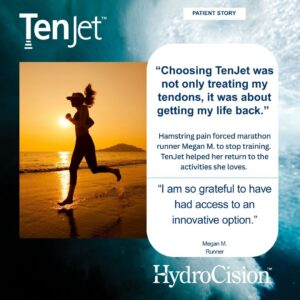 TenJet Patient Story: Choosing TenJet was not just about treating my tendons, it was about getting my life back physically, mentally, and emotionally.